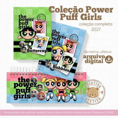 COLEÇÃO MENINAS SUPER PODEROSAS - Encadernação