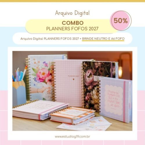 COMBO PLANNERS 2027 - Encadernação