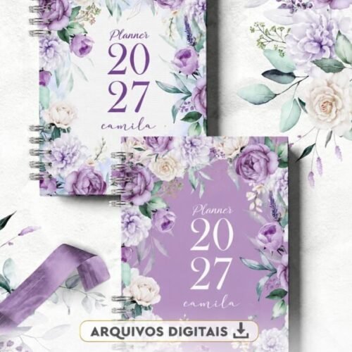 PLANNER VIOLETA - Encadernação