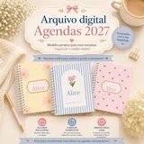 Agendas 2027 - Arquivo Encadernação