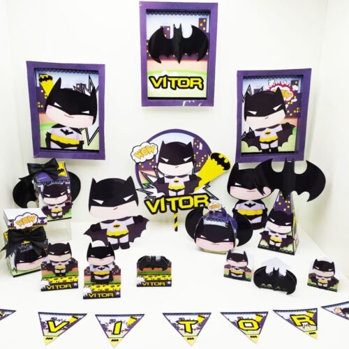 BATMAN - Arquivos de Corte / Festa Pronta