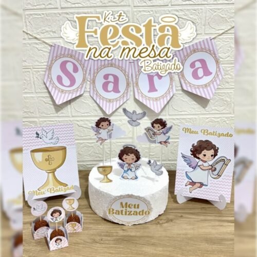 BATIZADO - Arquivos de Corte / Festa Pronta
