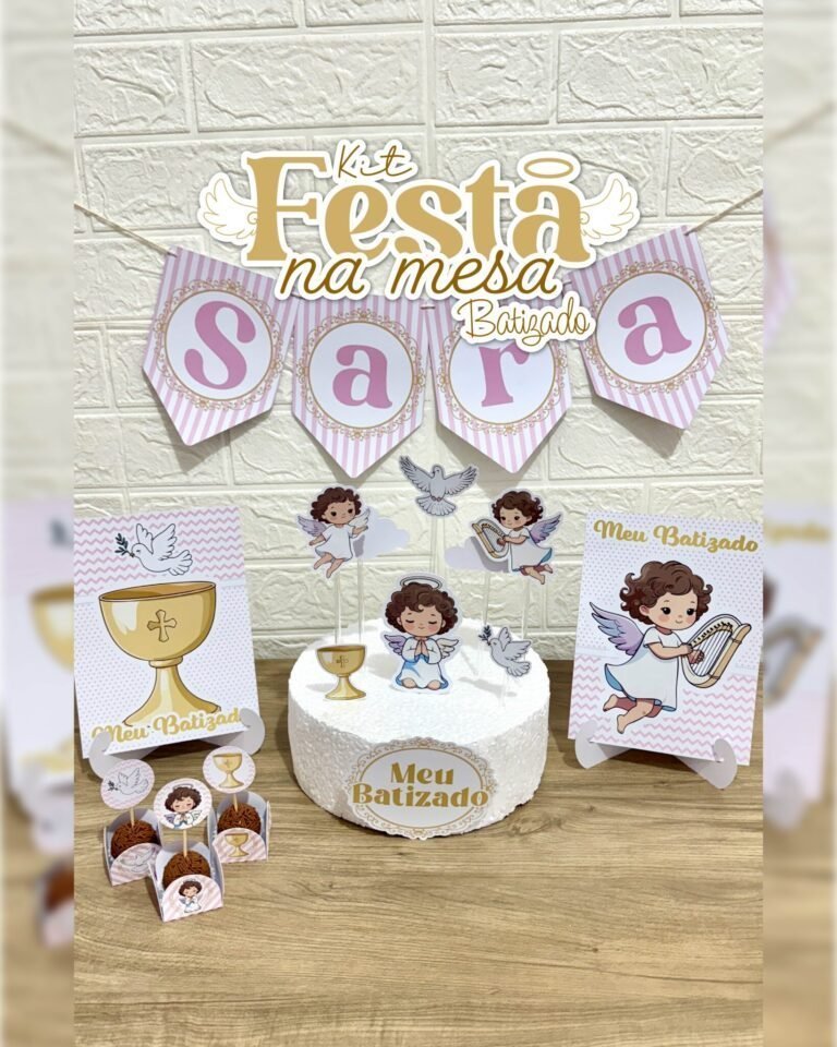 BATIZADO - Arquivos de Corte / Festa Pronta