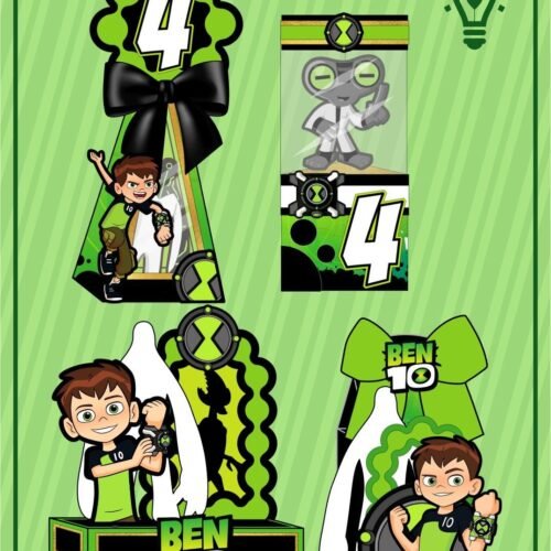BEN 10 - Arquivos de Corte / Festa Pronta