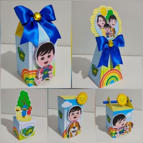 BENTO E TOTÓ - Arquivos de Corte / Festa Pronta
