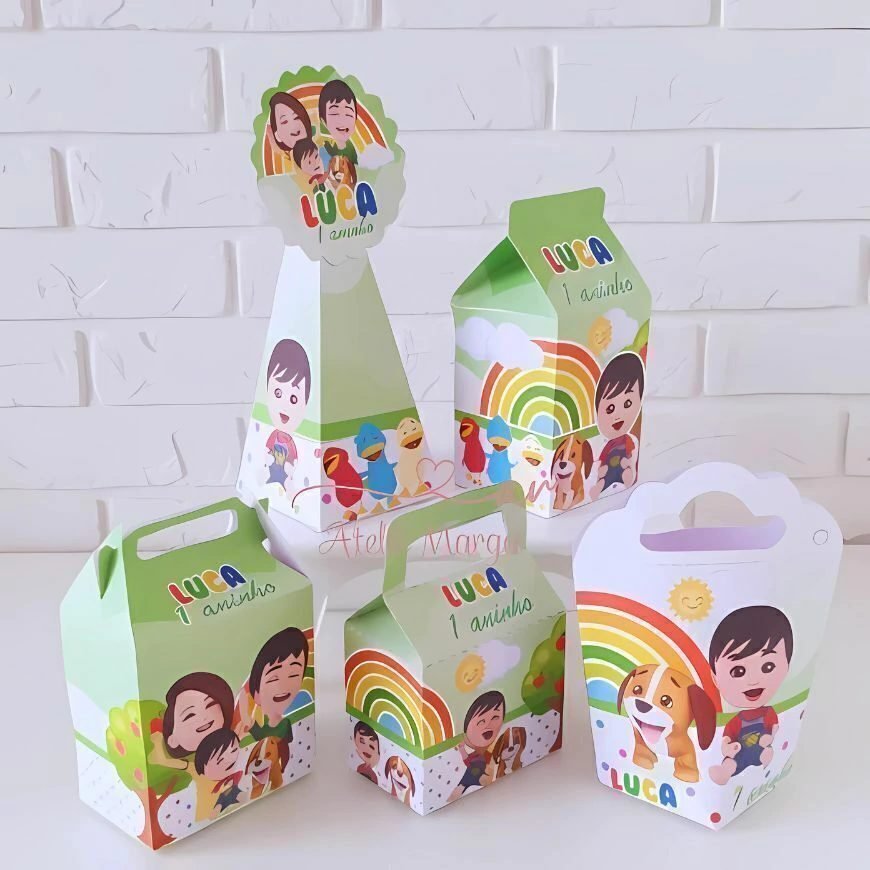 BENTO E TOTÓ - Arquivos de Corte / Festa Pronta