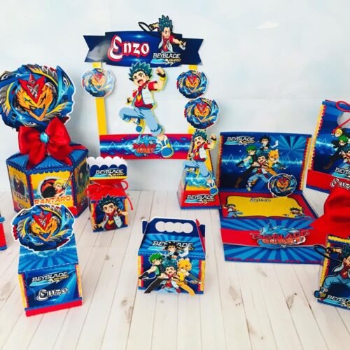 BEYBLADE - Arquivos de Corte / Festa Pronta