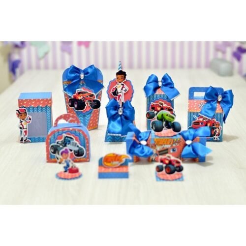 BLAZE AND THE MONSTER MACHINES - Arquivos de Corte / Festa Pronta