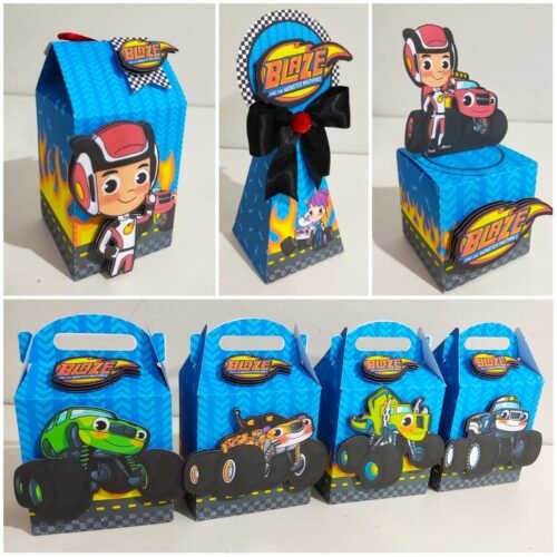BLAZE AND THE MONSTER MACHINES - Arquivos de Corte / Festa Pronta