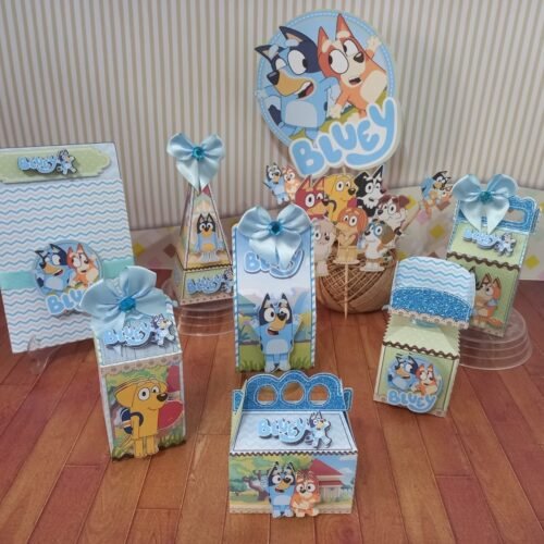 BLUEY - Arquivos de Corte / Festa Pronta