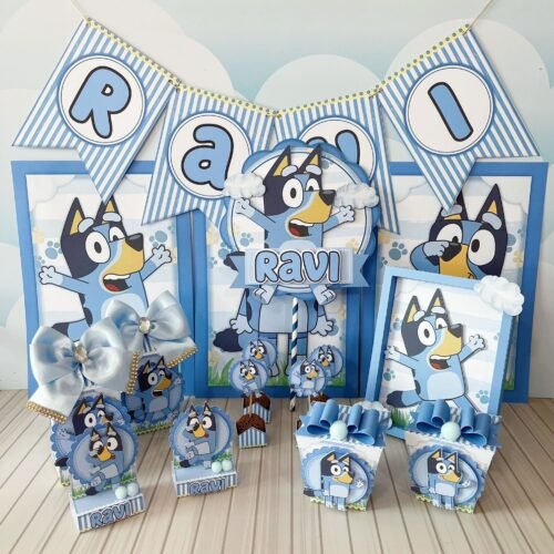 BLUEY - Arquivos de Corte / Festa Pronta