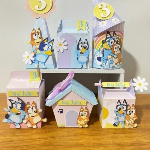 BLUEY - Arquivos de Corte / Festa Pronta