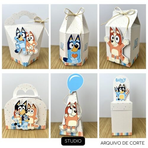 BLUEY - Arquivos de Corte / Festa Pronta