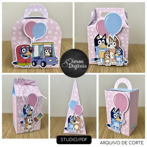 BLUEY - Arquivos de Corte / Festa Pronta