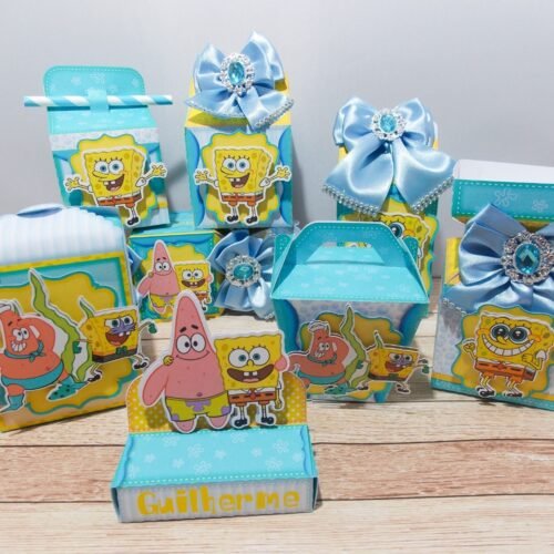 BOB ESPONJA - Arquivos de Corte / Festa Pronta