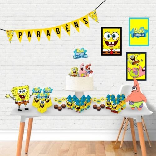 BOB ESPONJA - Arquivos de Corte / Festa Pronta
