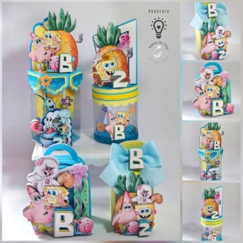 BOB ESPONJA - Arquivos de Corte / Festa Pronta