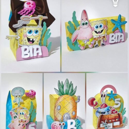 BOB ESPONJA - Arquivos de Corte / Festa Pronta