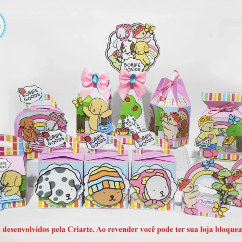 BOBBIE GOODS - Arquivos de Corte / Festa Pronta