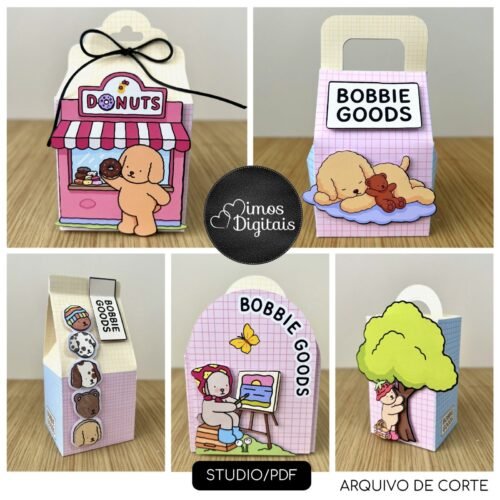 BOBBIE GOODS - Arquivos de Corte / Festa Pronta