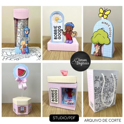 BOBBIE GOODS - Arquivos de Corte / Festa Pronta