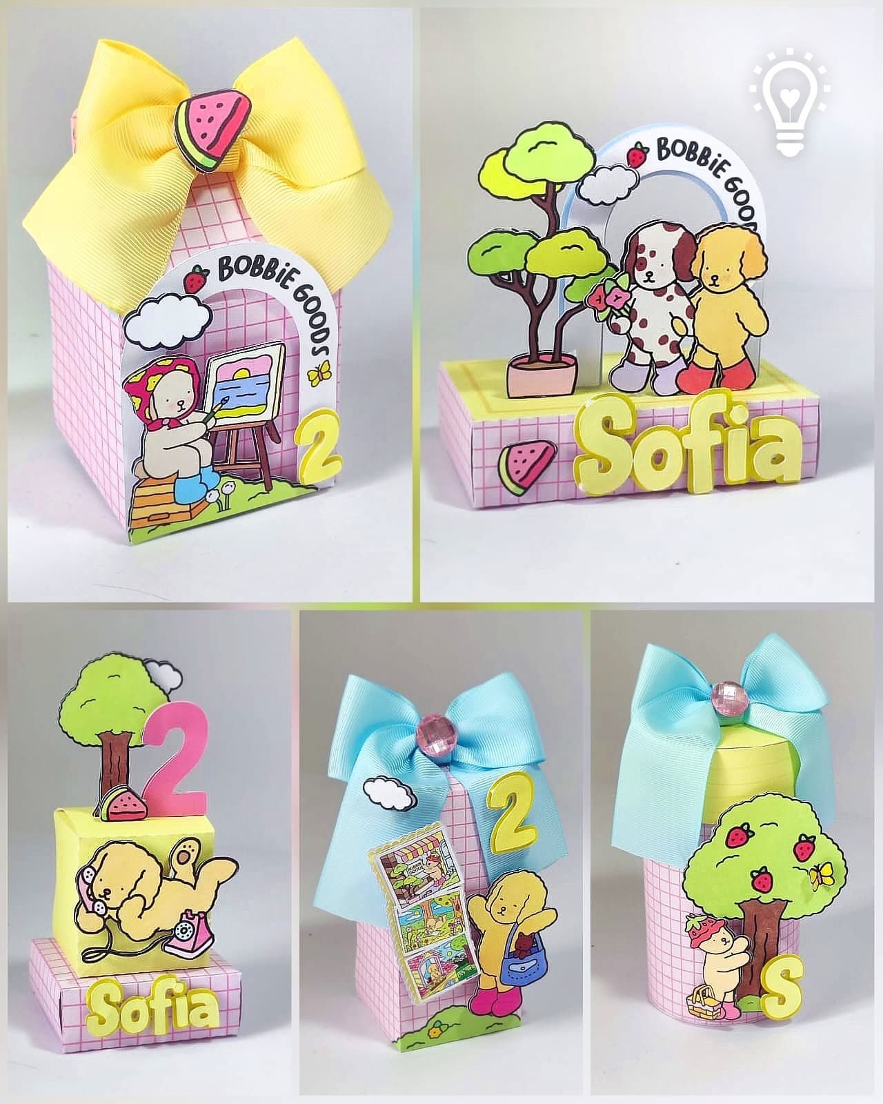 BOBBIE GOODS - Arquivos de Corte / Festa Pronta
