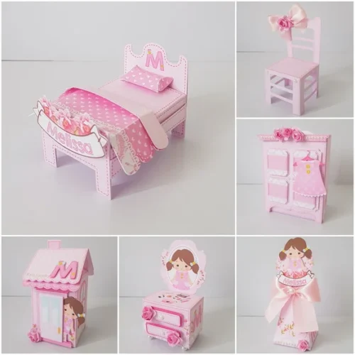 BONECA - Arquivos de Corte / Festa Pronta