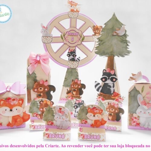 BOSQUE - Arquivos de Corte / Festa Pronta