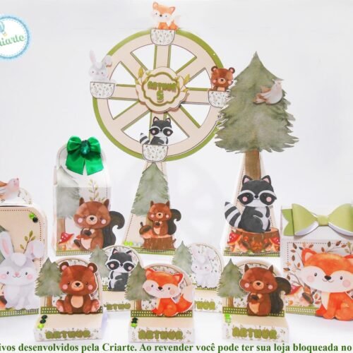 BOSQUE - Arquivos de Corte / Festa Pronta