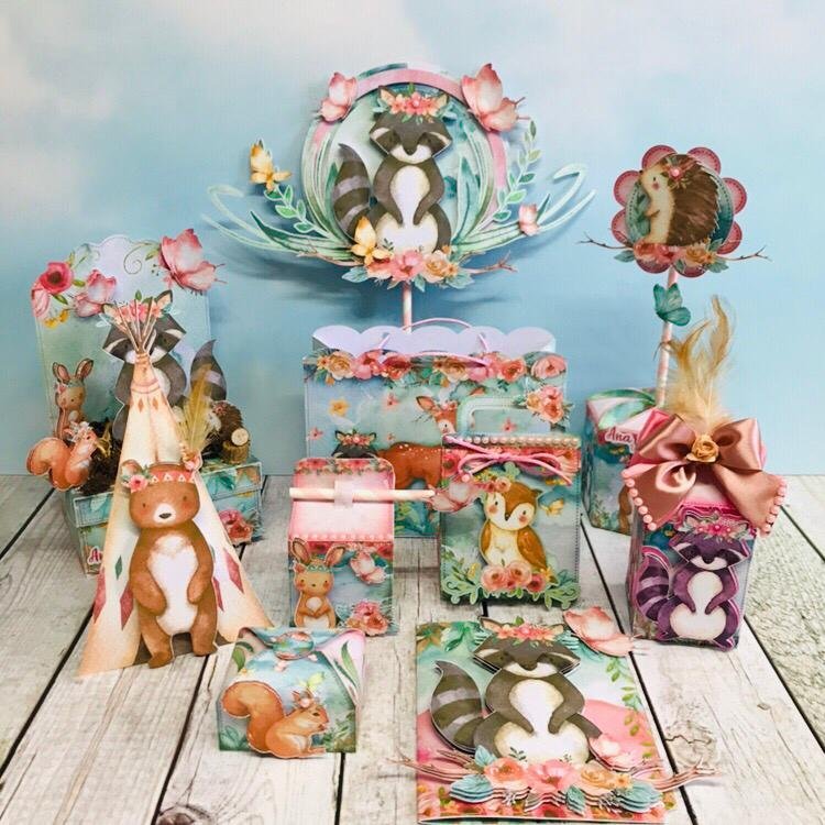 BOSQUE - Arquivos de Corte / Festa Pronta