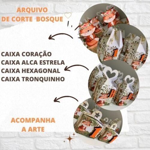 BOSQUE - Arquivos de Corte / Festa Pronta