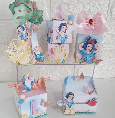 BRANCA DE NEVE - Arquivos de Corte / Festa Pronta