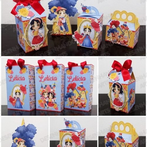 BRANCA DE NEVE - Arquivos de Corte / Festa Pronta