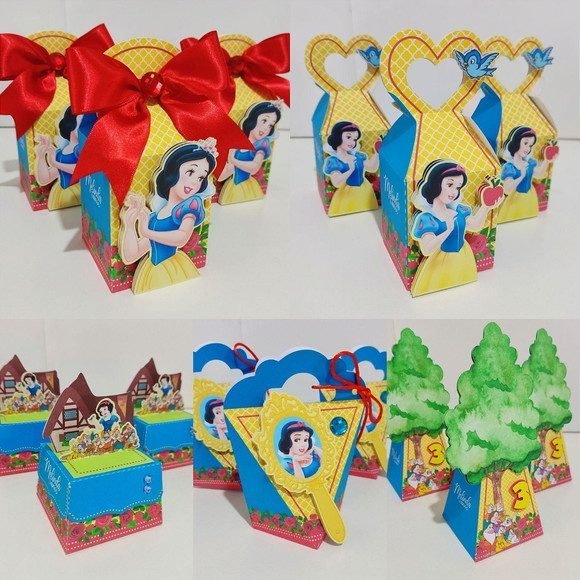 BRANCA DE NEVE - Arquivos de Corte / Festa Pronta