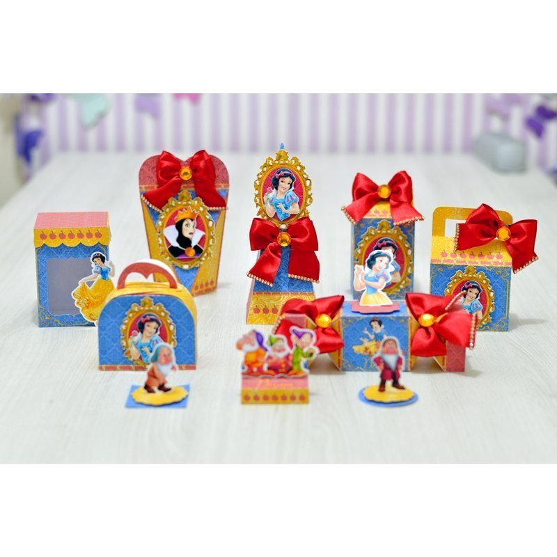 BRANCA DE NEVE - Arquivos de Corte / Festa Pronta
