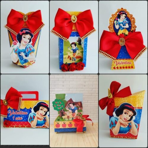 BRANCA DE NEVE - Arquivos de Corte / Festa Pronta