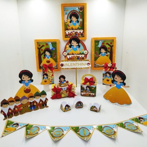BRANCA DE NEVE - Arquivos de Corte / Festa Pronta