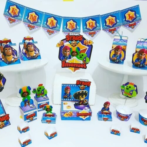 BRAWL STARS - Arquivos de Corte / Festa Pronta