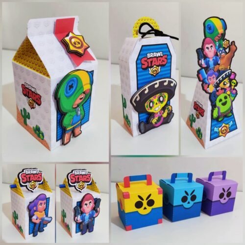 BRAWL STARS - Arquivos de Corte / Festa Pronta