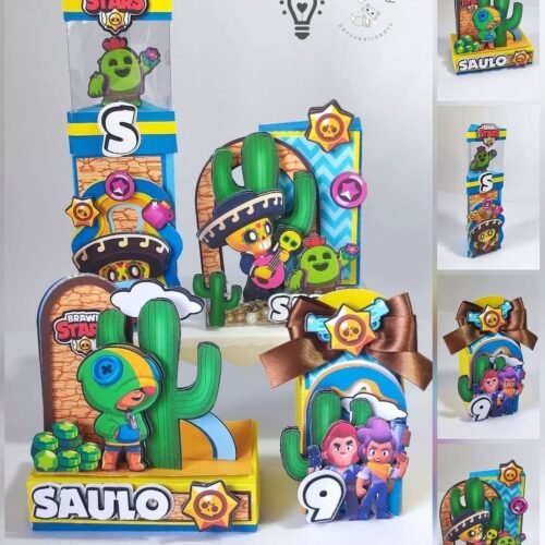 BRAWL STARS - Arquivos de Corte / Festa Pronta