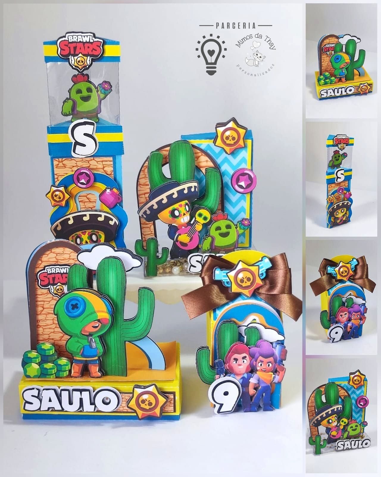 BRAWL STARS - Arquivos de Corte / Festa Pronta