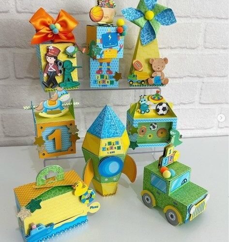 BRINQUEDOS - Arquivos de Corte / Festa Pronta