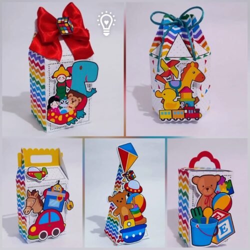BRINQUEDOS - Arquivos de Corte / Festa Pronta