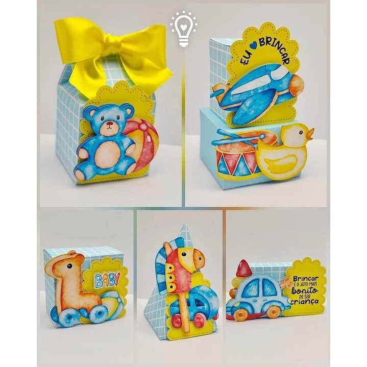 BRINQUEDOS - Arquivos de Corte / Festa Pronta
