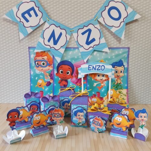 BUBBLE GUPPIES - Arquivos de Corte / Festa Pronta
