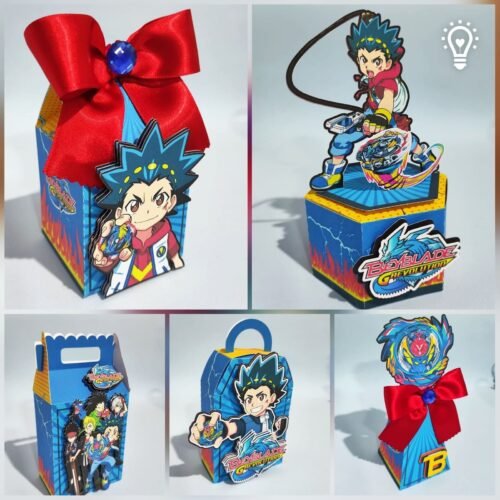 BEYBLADE - Arquivos de Corte / Festa Pronta