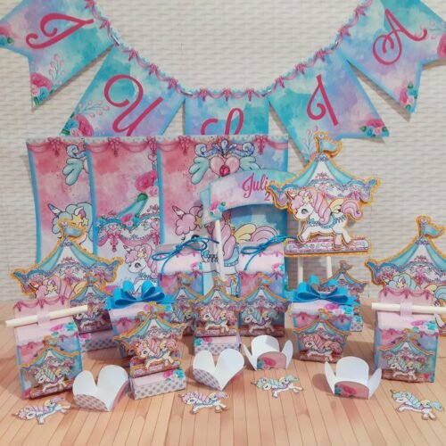 CARROSSSEL - Arquivos de Corte / Festa Pronta