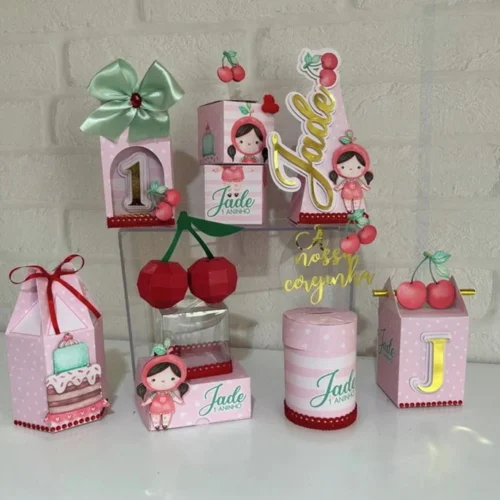 CEREJINHA - Arquivos de Corte / Festa Pronta