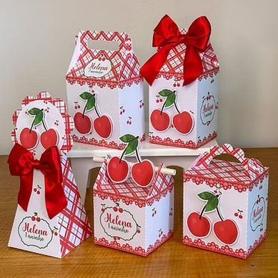 CEREJINHA - Arquivos de Corte / Festa Pronta