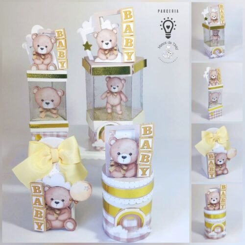 CHÁ DE BEBÊ - Arquivos de Corte / Festa Pronta
